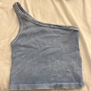 NikiBiki off the shoulder ribbed top